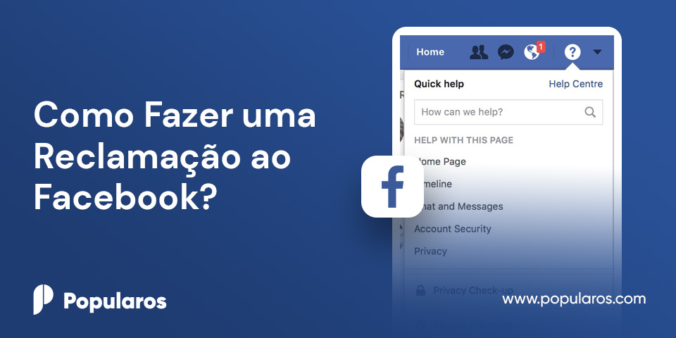 Como Fazer uma Reclamação ao Facebook?