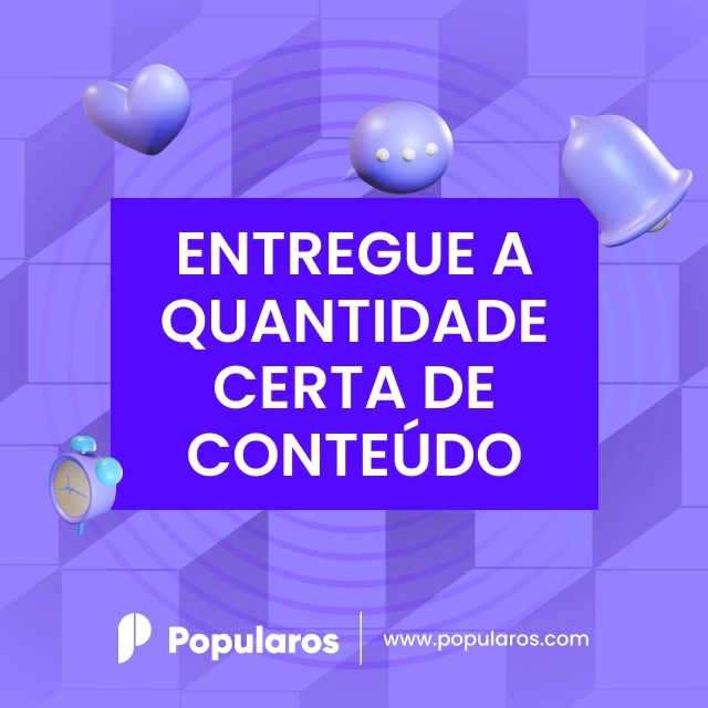 Entregue a Quantidade Certa de Conteúdo