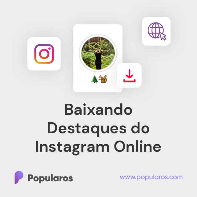 Baixando Destaques do Instagram Online