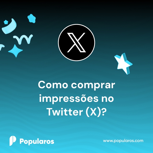 Como comprar impressões no Twitter (X)?