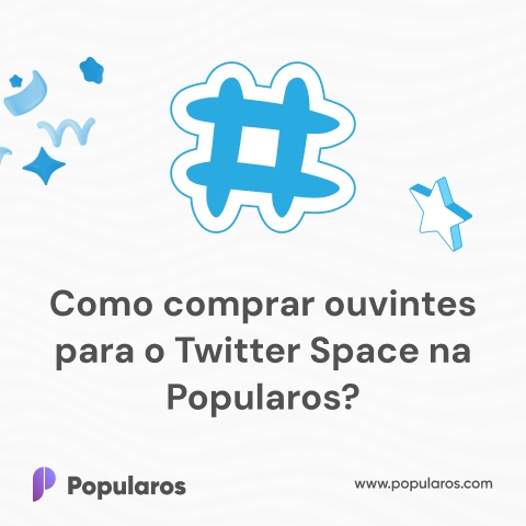 Como comprar ouvintes para o Twitter Space na Popularos?