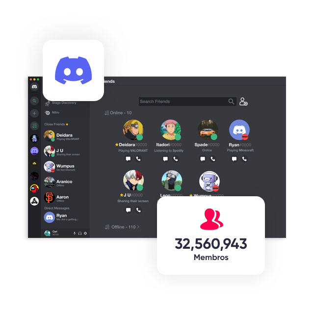 Comprar Membros Discord