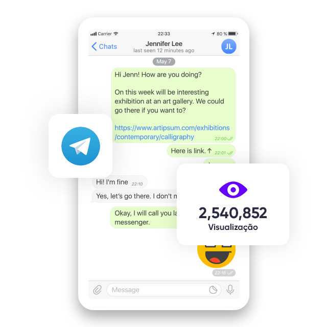 Comprar Visualizações de Postagens do Telegram