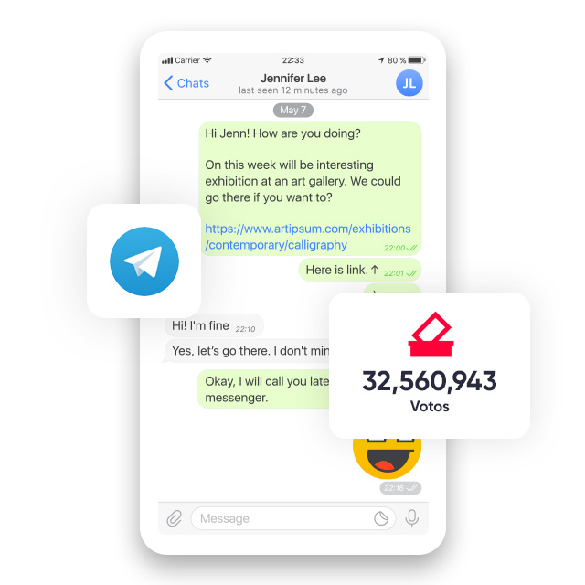 Comprar Votos em Enquete no Telegram