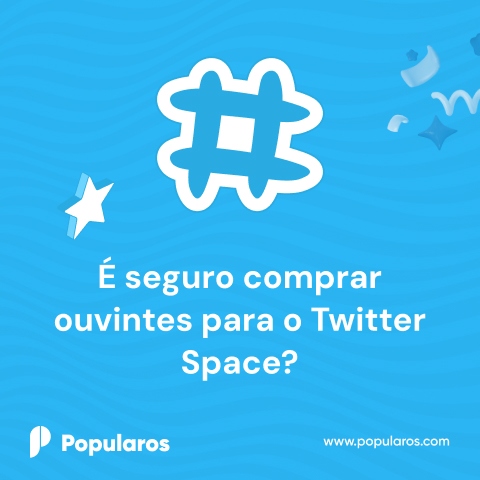 É seguro comprar ouvintes para o Twitter Space?