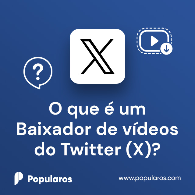 O que é um Baixador de vídeos do Twitter (X)?