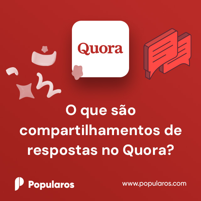 O que são compartilhamentos de respostas no Quora?