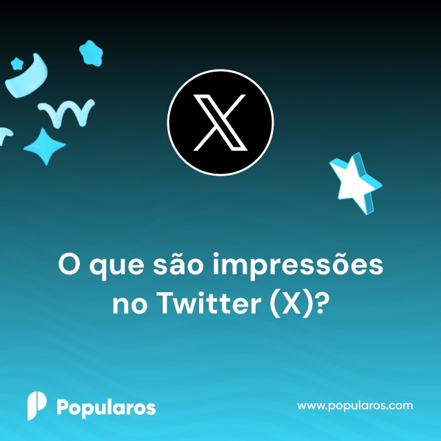 O que são impressões no Twitter (X)?