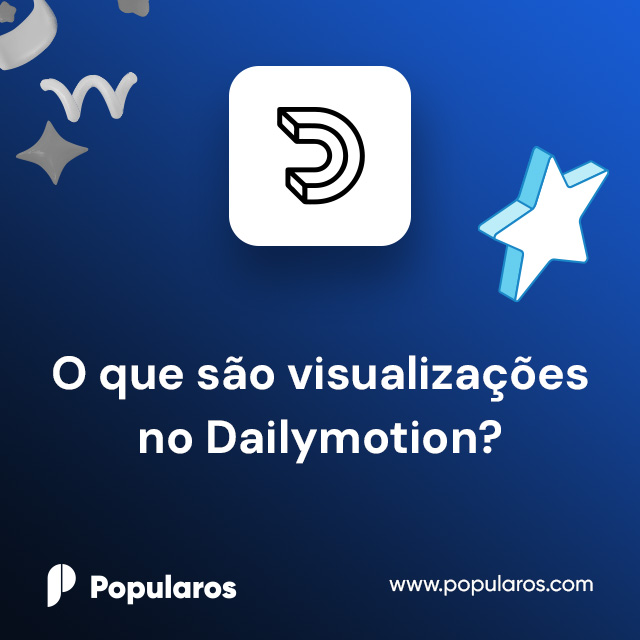 O que são visualizações no Dailymotion?