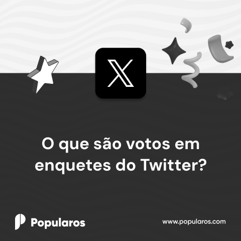 O que são votos em enquetes do Twitter?