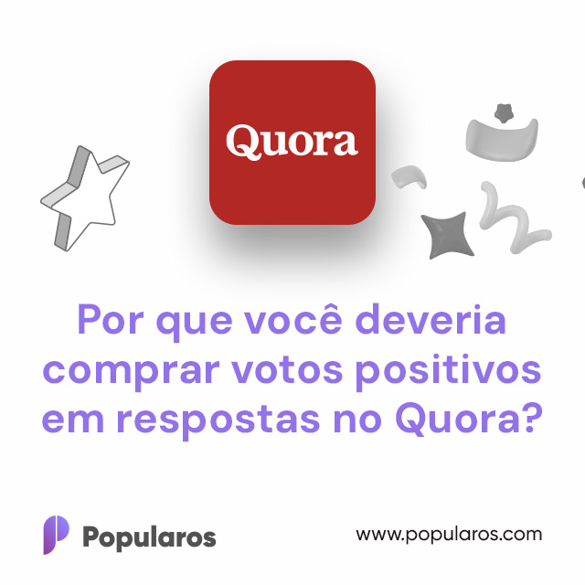 Por que você deveria comprar votos positivos em respostas no Quora?